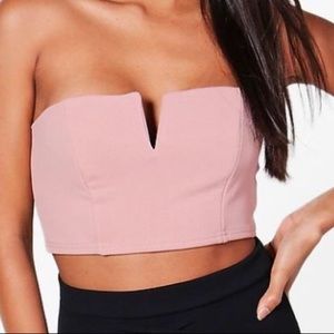 Pink Crop Top